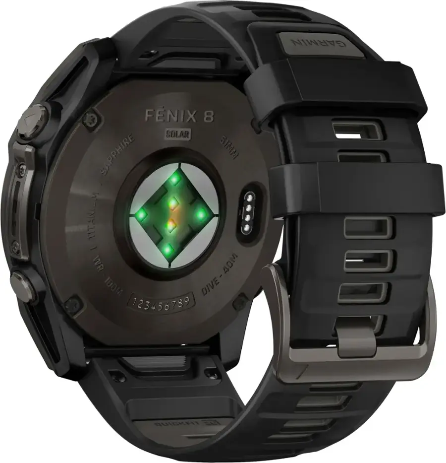 Garmin fēnix Solar Sapphire GPS Smartwatch 51mm Fiber reinforced