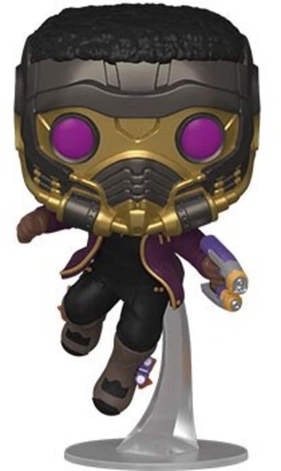 FUNKO POP!: What If? - T'Challa Star -Lord - COLLECTABLES - Multicolor