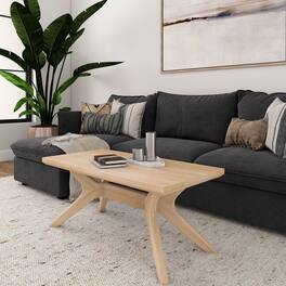 Plank+Beam - Verso Rectangular Coffee Table (40in x 20in / 1020mm x 510mm) - Blonde