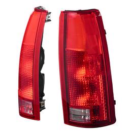 VEVOR - Tail Light Assembly Compatible with 1988-1999Chevy/GMC C/K1500 2500 3500,2PCS Left&Right Side Taillight Rear Brake Lamps - Red