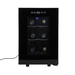 Hamilton Beach - Hbwf6035 6-bottle Wine/beverage Cooler - Black