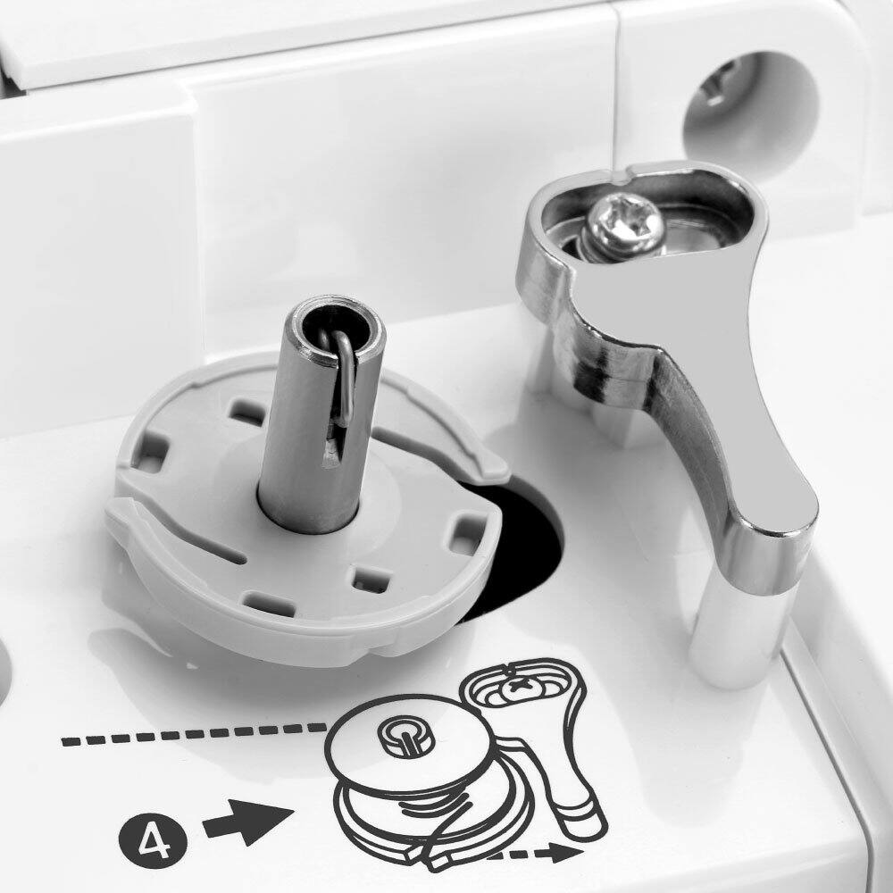 Alt View 2. Brother - Brother PE900 Embroidery Machine 5" x 7", Cuts Jump Stitches, Wireless, Includes Embroidery Magic: Quick Start Video - White.