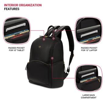 best women's backpack spacious laptop Pink / 14" Laptop and everyday carry. 11 Best Laptop Backpacks of