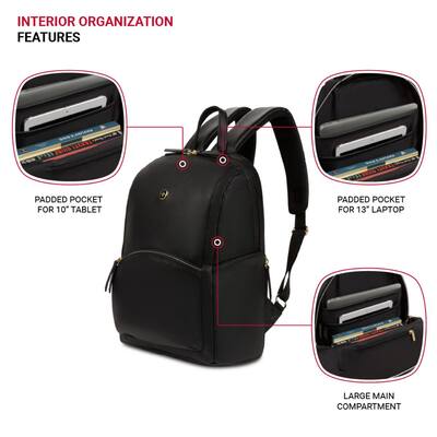 SwissGear Ladies Laptop Backpack Black 9901202407 - Best Buy SwissGear Ladies Laptop Backpack Black 9901202407 - Best Buy