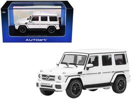 2017 Mercedes-Benz AMG G 63 1/64 Diecast Model Car by Autoart - White