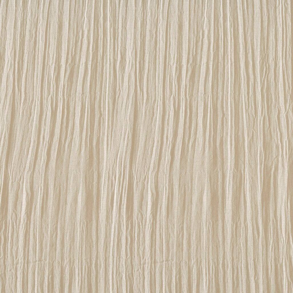 Alt View 9. BreeBe - Solid Crushed Curtain Panel Pair(2 Pcs Window Panels) - Cream.