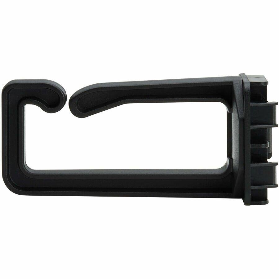 Alt View 2. Tripp Lite - Eaton Tripp Lite Series Cable Management D-Rings for DIN Rails - Multi-Angle, 1U, Black, 2 Pack - Black.