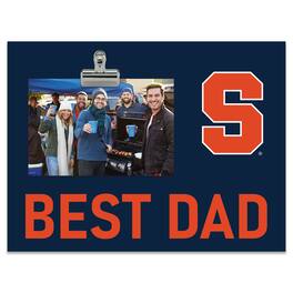 Fan Creations - Syracuse Orange 8" x 10.5" Briteline Best Dad Clip Frame - Multicolor