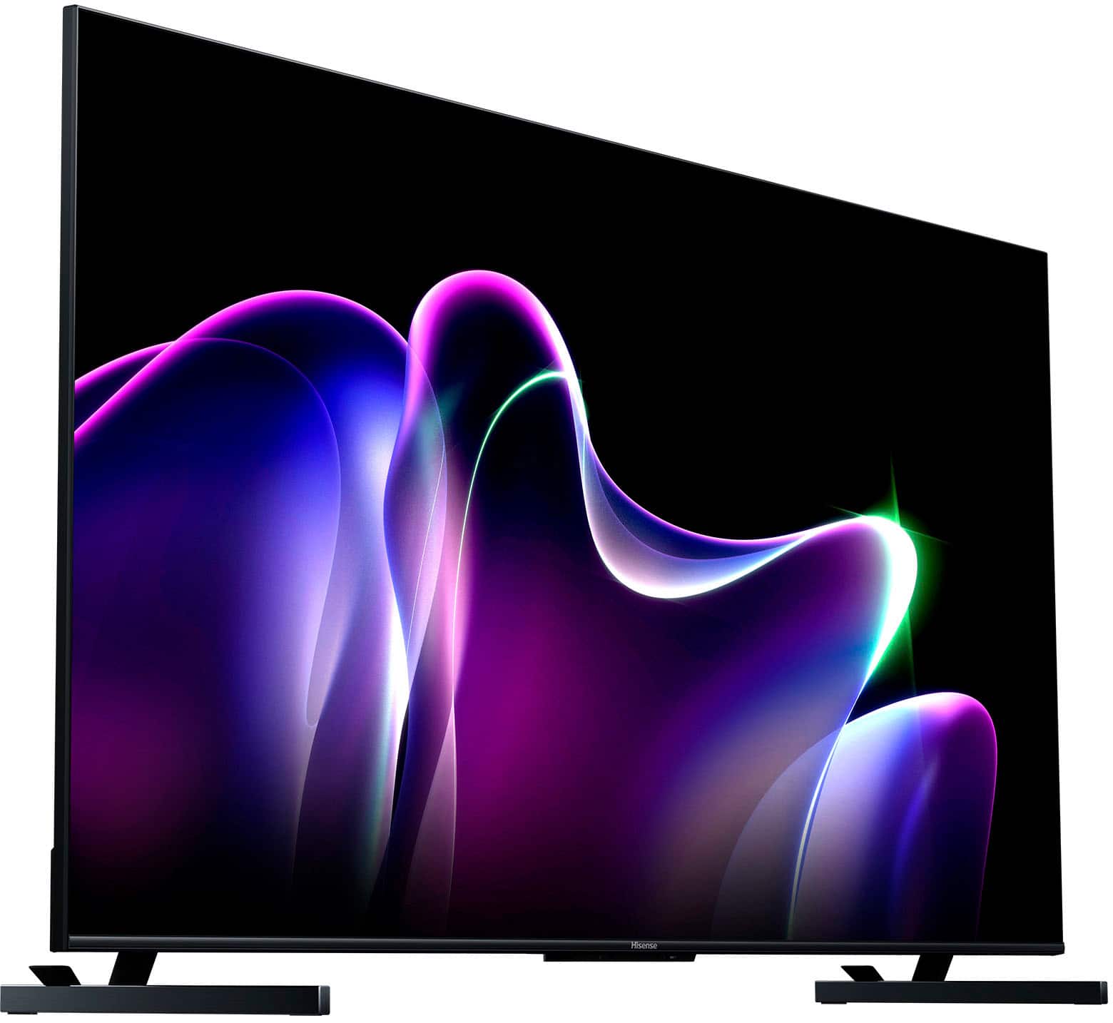 Left. Hisense - 85" Class U7K Series Mini LED QLED Google TV (2023) - Black.