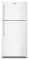 Maytag - 30 in. Wide 19 cu. ft. Top-Freezer Refrigerator with Garage Mode - White
