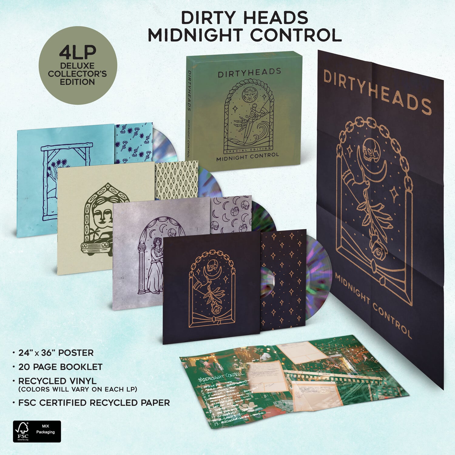 Dirty Heads - Midnight Control Deluxe: Collector's Edition  - VINYL LP