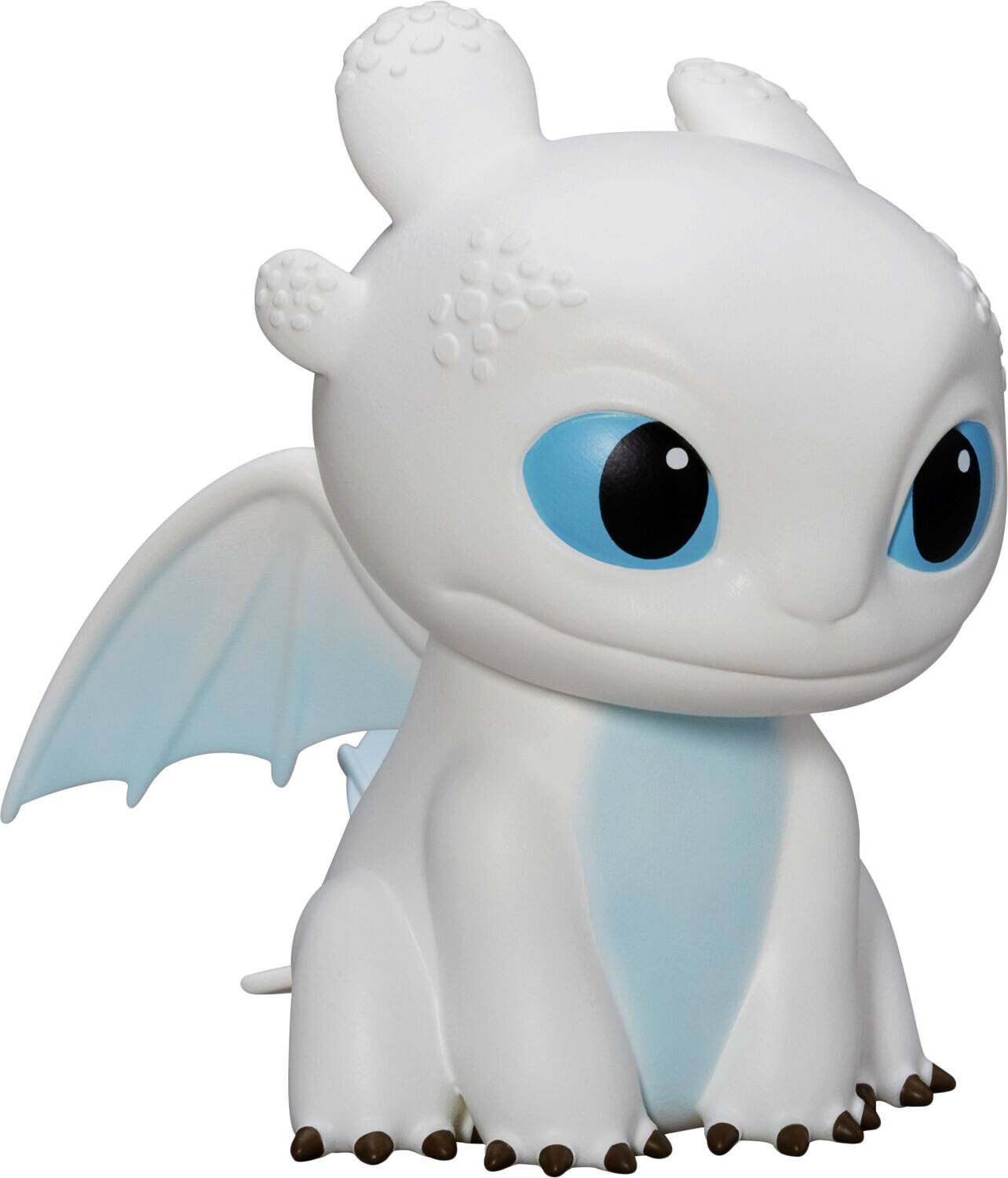 Alt View 1. Beast - Beast Kingdom - How to Train Your Dragon - Palm Size Vinyl Function Figurine - Light Fury Bank   - COLLECTIBLES - Multicolor.