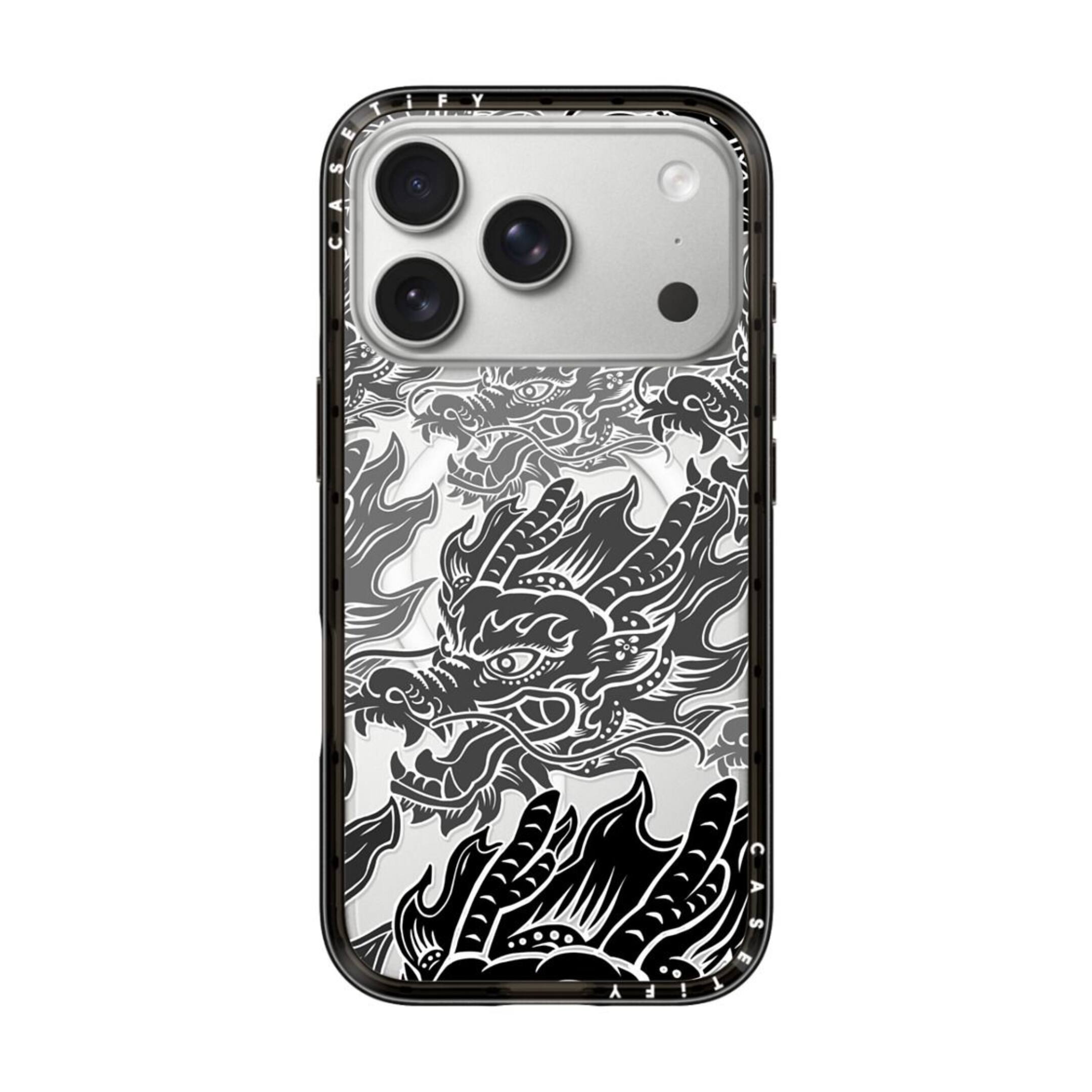 CASETiFY Apple iPhone 17 Pro Compact Case (Impact Lite) Dragon CTF