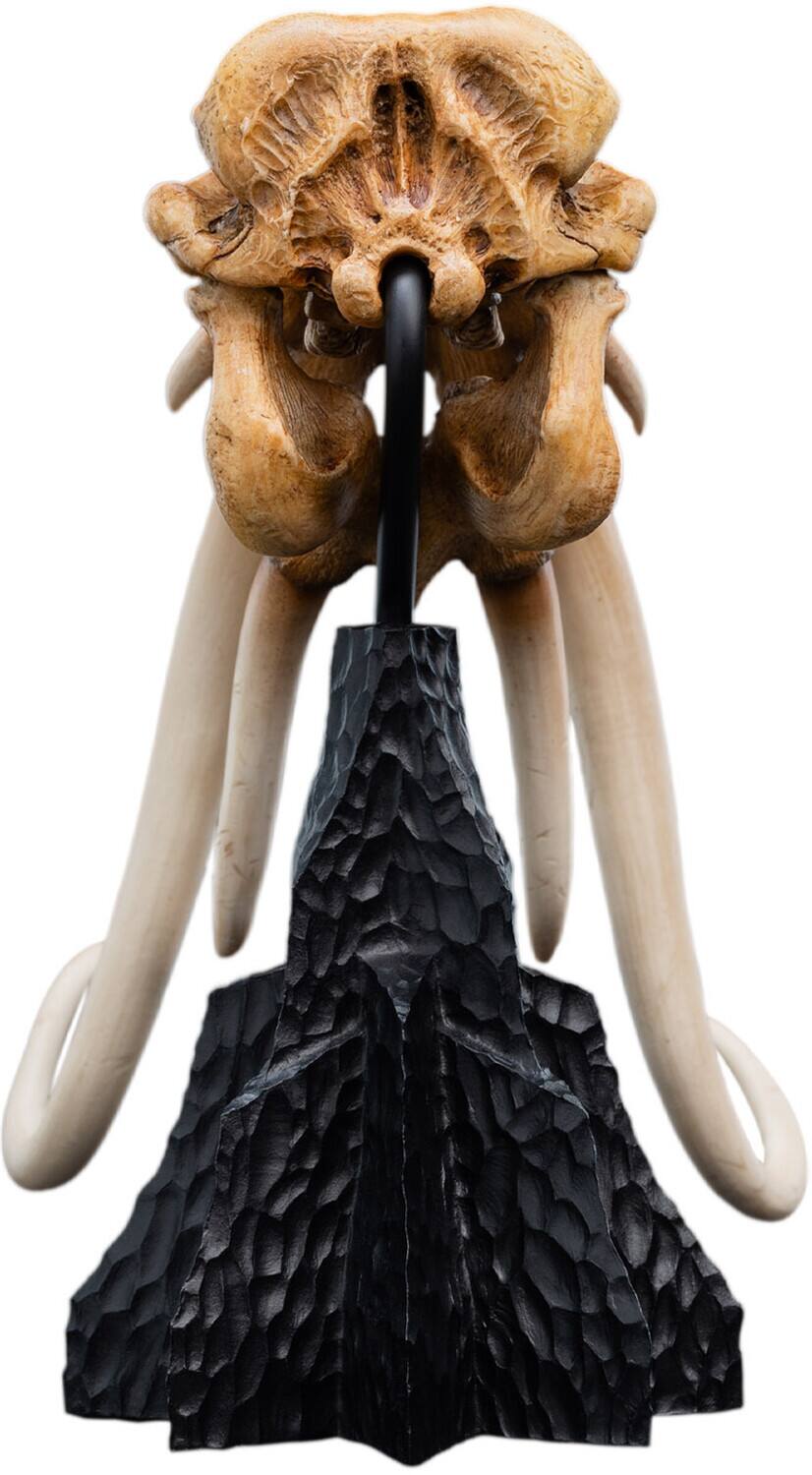 Alt View 4. Weta Workshop - WETA Workshop Polystone - The Lord of the Rings Trilogy - Skull of a Mumak Miniature Statue   - COLLECTIBLES - Multicolor.