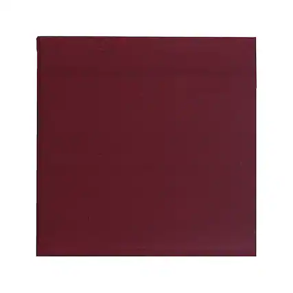 Front. ATS Acoustics - Sound Absorbing Acoustic Panel 24" x 24" x 2" Beveled Edge - Burgundy.