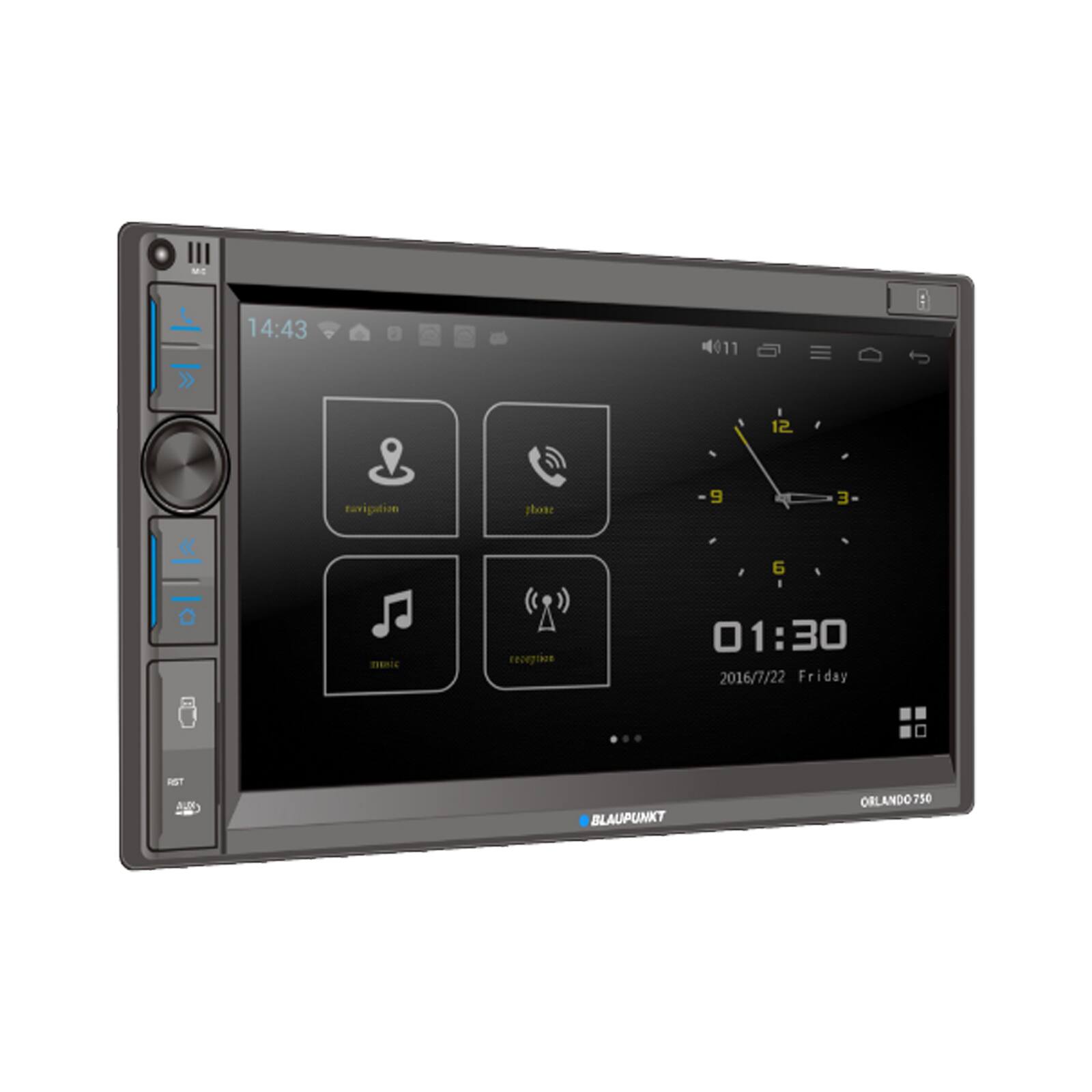 - 14:43 11 06 12 navigation phosr 9 3 6  TEnIc ca 01:30 2016/7/22 Friday NST au8s BLAUPUNKT ORLANDO 750