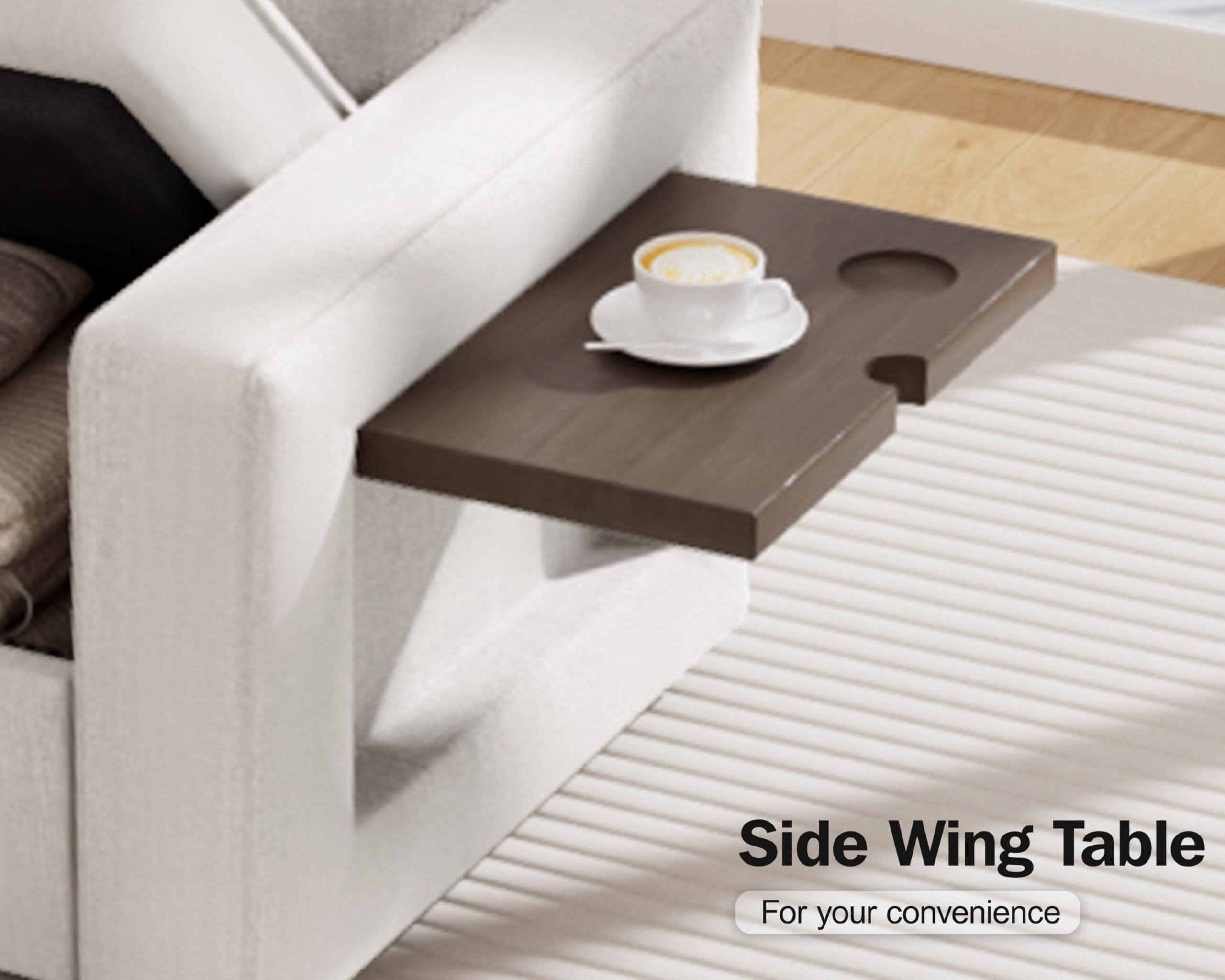 Side Wing Table  
For your convenience