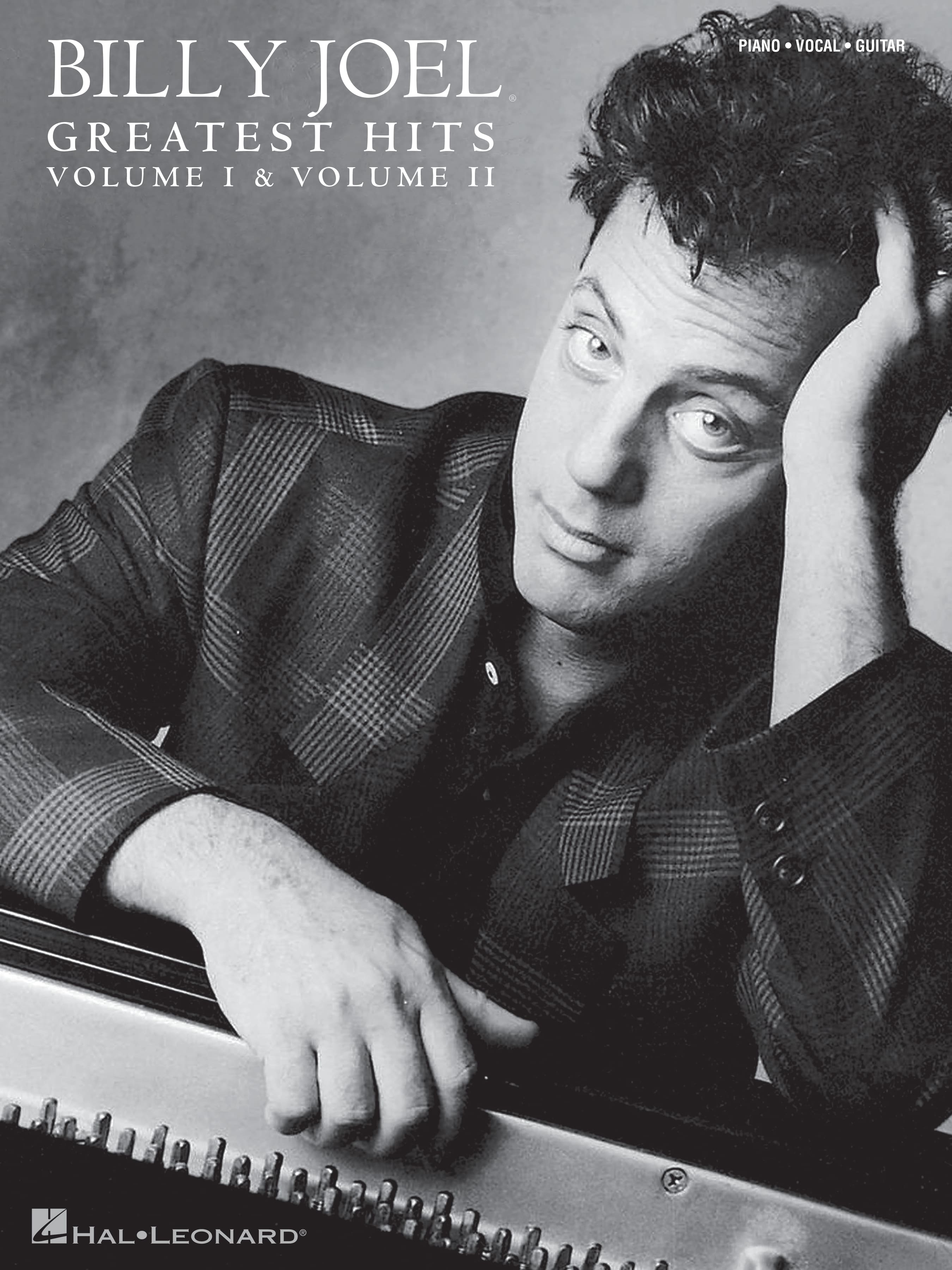 Hal Leonard - Billy Joel – Greatest Hits Volume I & II Piano/Vocal/Guitar Songbook Softcover, 26 Songs