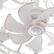 Alt View 10. Breezary - 22-Inch Crystal Light Bulb Ceiling Fan, 7 ABS Blades, DC Motor, Semi-Flush Mount, Reversible Function, Remote Control - White Gold and Grey.
