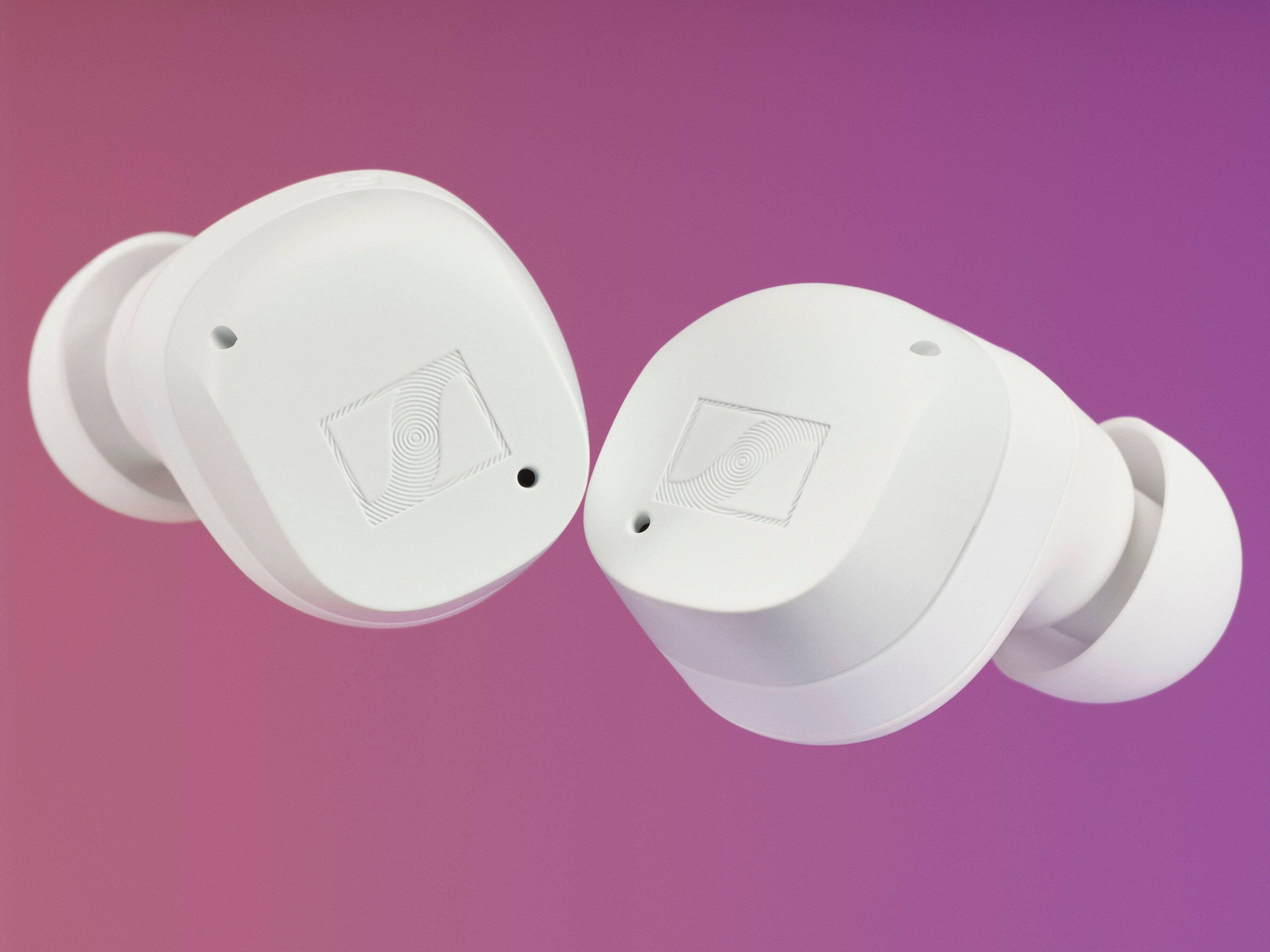 Alt View Zoom 15. Sennheiser - Momentum 3 True Wireless Noise Cancelling In-Ear Headphones - White.