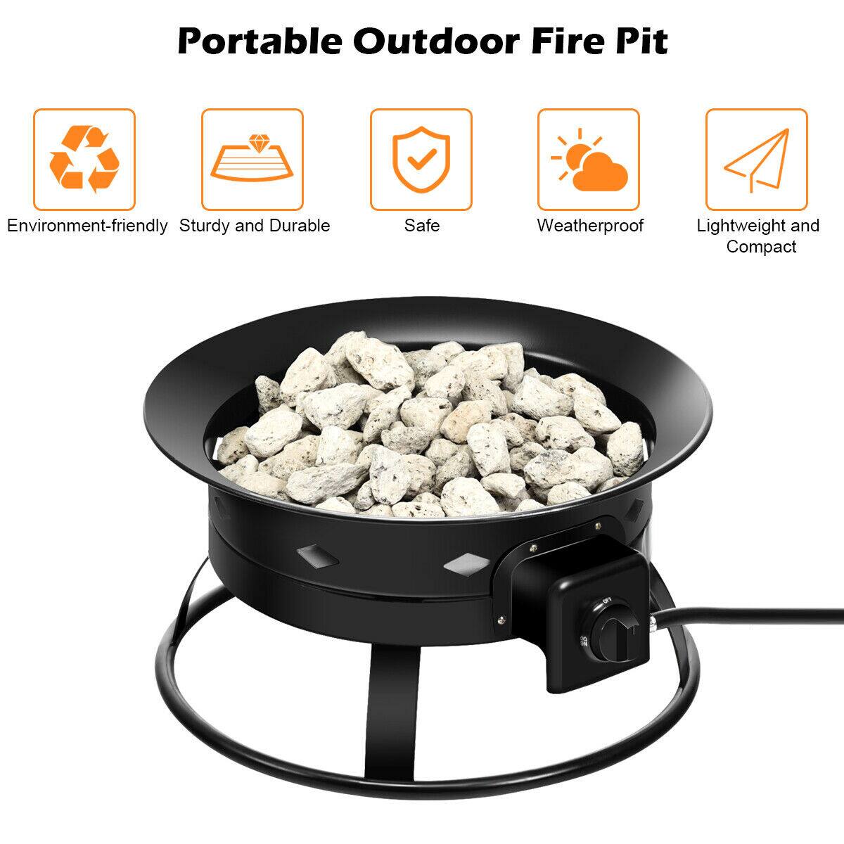 Portable Outdoor Fire Pit

- Environment-friendly
- Sturdy and Durable
- Safe
- Weatherproof
- Lightweight and Compact