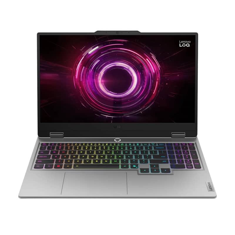 Lenovo - LOQ 15.6" FHD Gaming Laptop,Ryzen 5 220,16GB DDR5,512GB SSD,RTX 5050,Backlit Keyboard,Win11 Pro - Gray