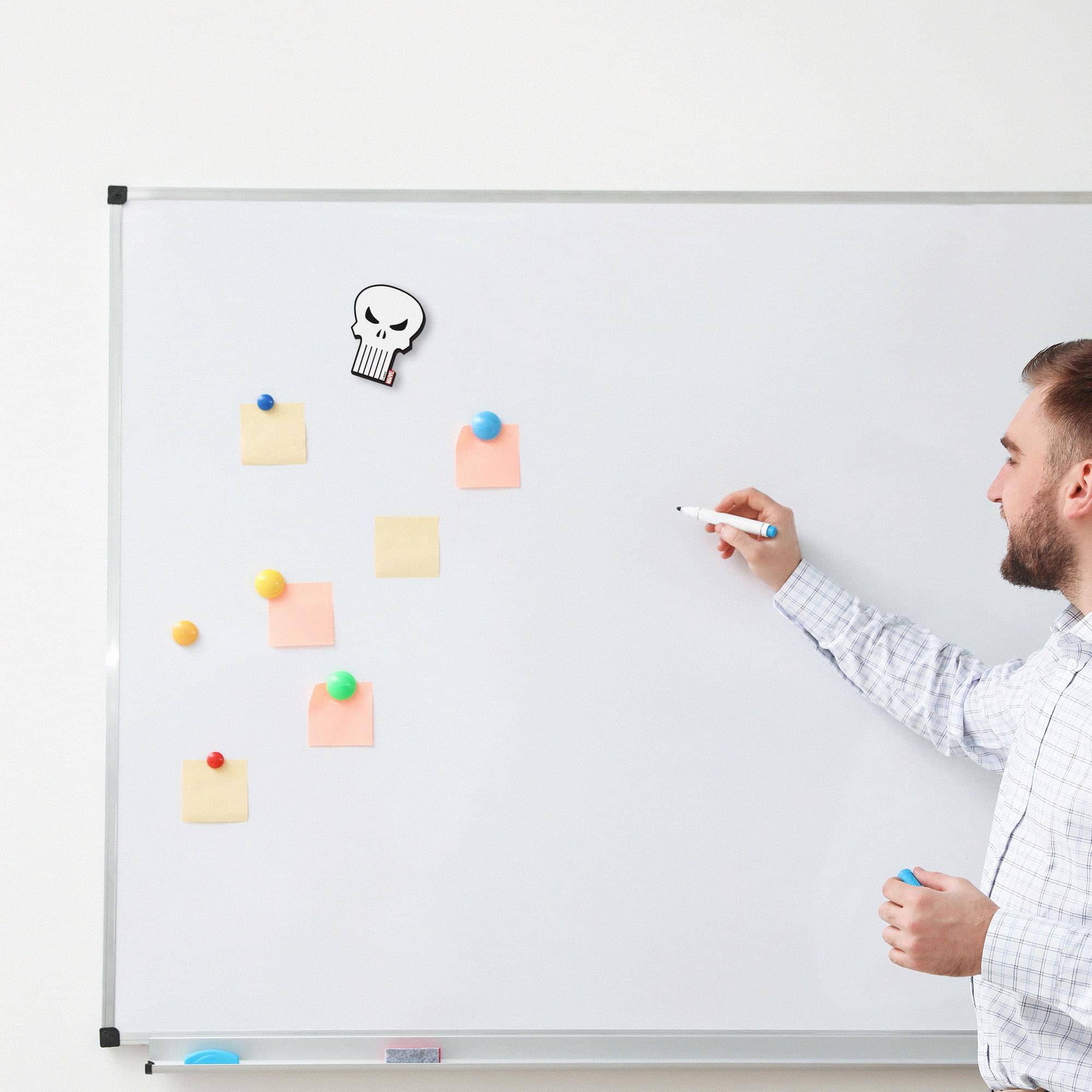 Alt View 10. Marvel - Marvel Punisher Logo Funky Chunky Magnet - Multi-Colored.