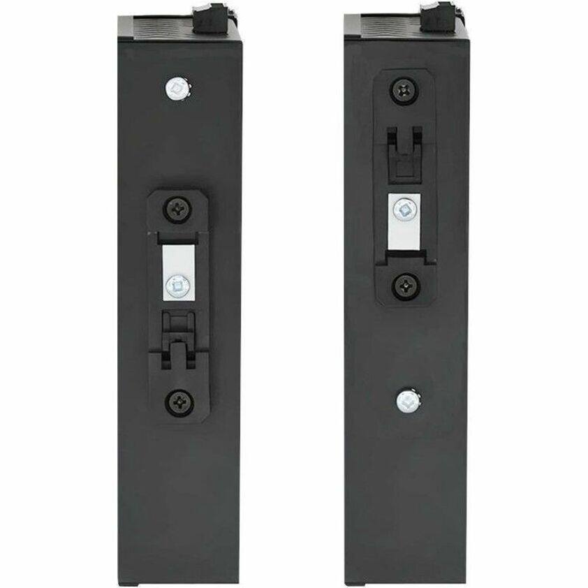 Alt View 4. Brainboxes - Brainboxes SW-7717 Ethernet Switch - 16 Ports - Gigabit Ethernet - 10/100/1000Base-T, 1000Base-X - 2 Layer Supported - 1 - Black.