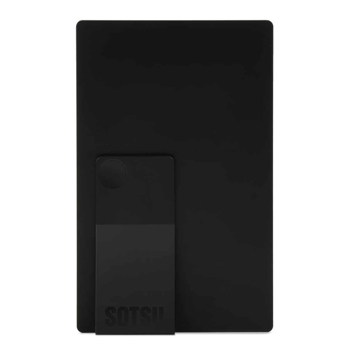 Back. SOTSU - SOTSU FlipAction Go 14" Portable Monitor, Robust, Lightweight, Tempered Glass, 1080p, USB-C or Mini-HDMI - Stealth Black - Black.