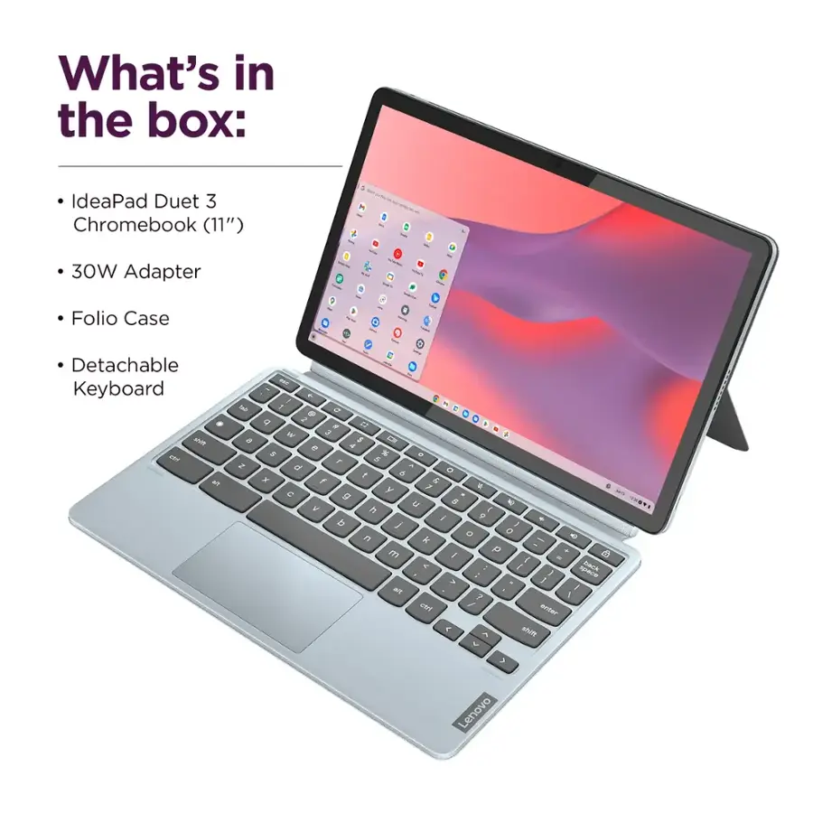 lenovo ideapad duet 3 chromebook 2 in 1 laptop review