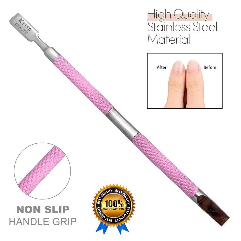 Krisp  
BEAUTY  

High Quality Stainless Steel Material  

After  
Before  

NON SLIP HANDLE GRIP  

100% QUALITY SATISFACTION  
BEST QUALITY  
BEST QUALITY  
BEST QUALITY