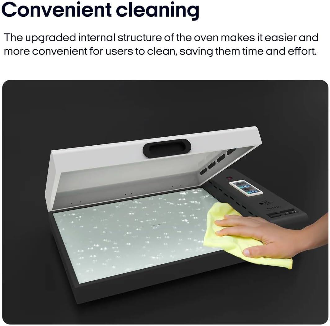 Convenient cleaning

The upgraded internal structure of the oven makes it easier and more convenient for users to clean, saving them time and effort.