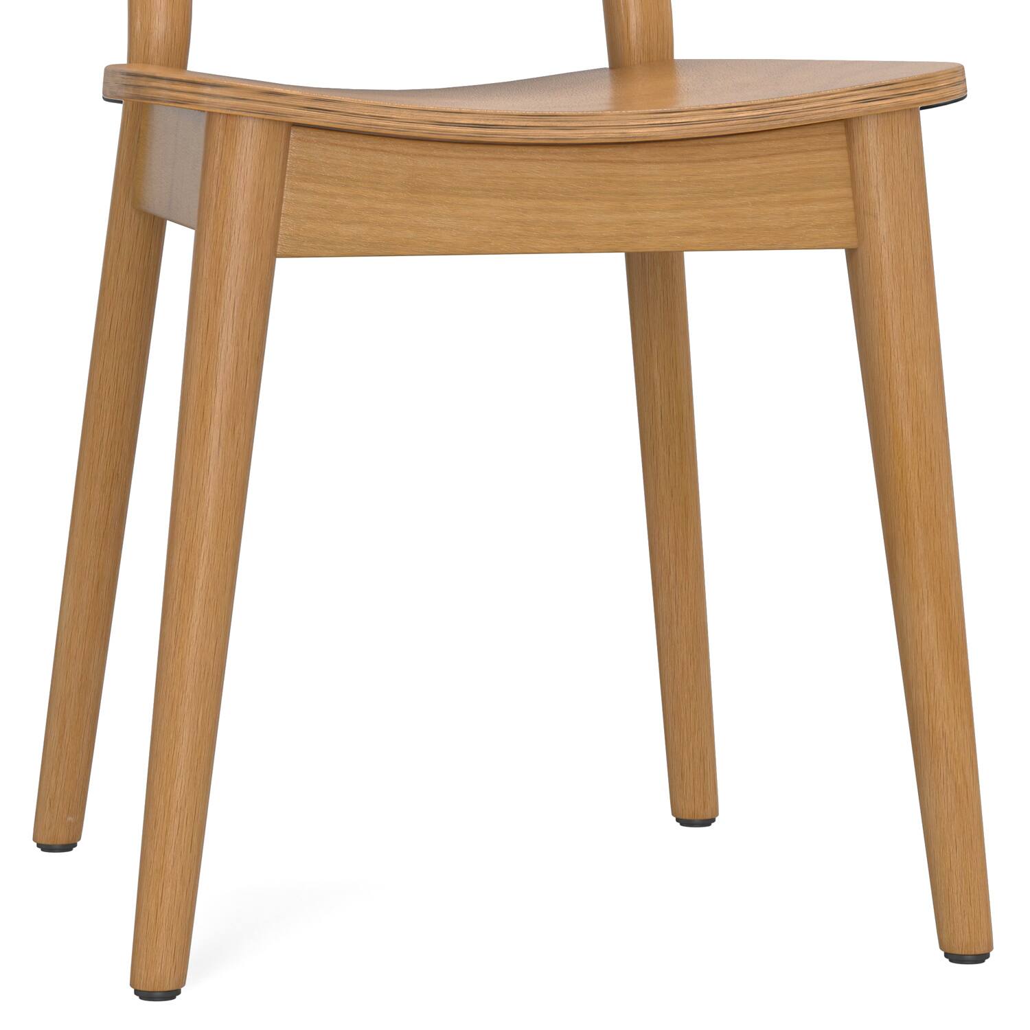 Alt View 4. Simpli Home - Rachel Dining Chair (Set of 2) in Natural - Natural.