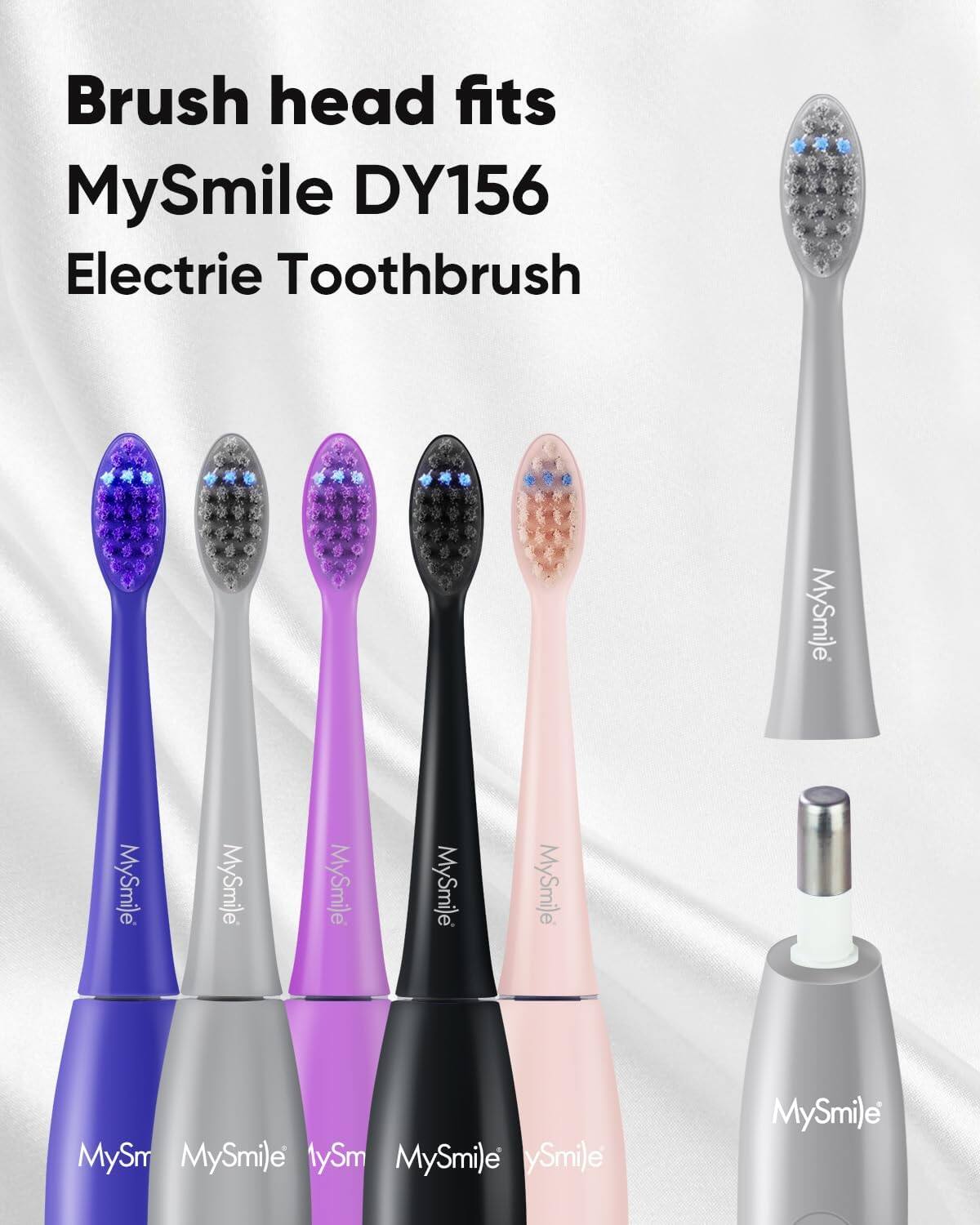 Brush head fits MySmile DY156 Electrie Toothbrush MySmile MySmile MySmile MySmile MySmile MySmile MySmile MySmile MySmile MySmile MySmile