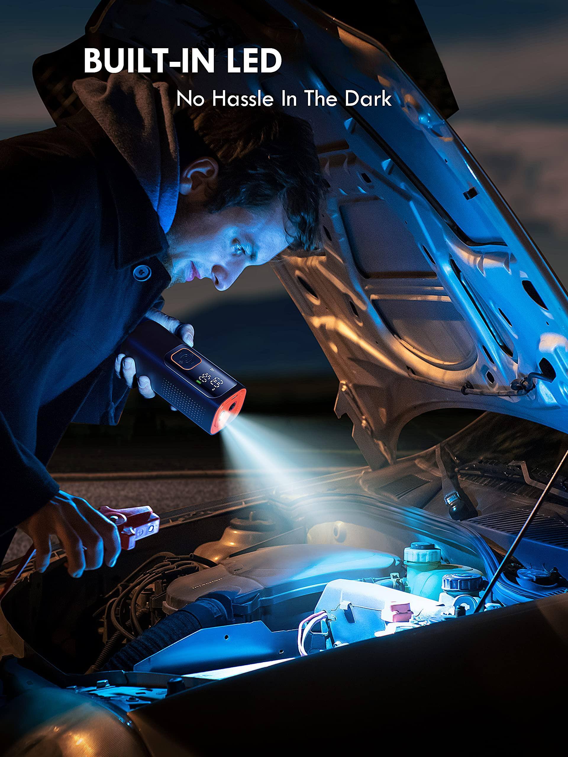 BUILT-IN LED  
No Hassle In The Dark