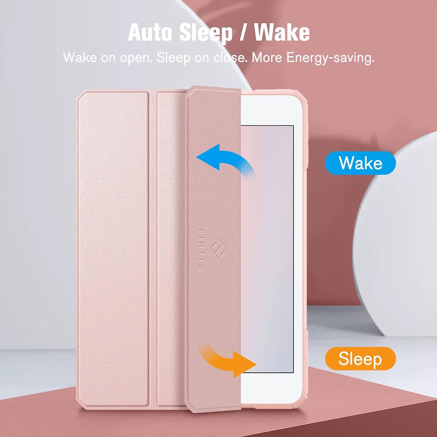 Auto Sleep / Wake  
Wake on open. Sleep on close. More Energy-saving.