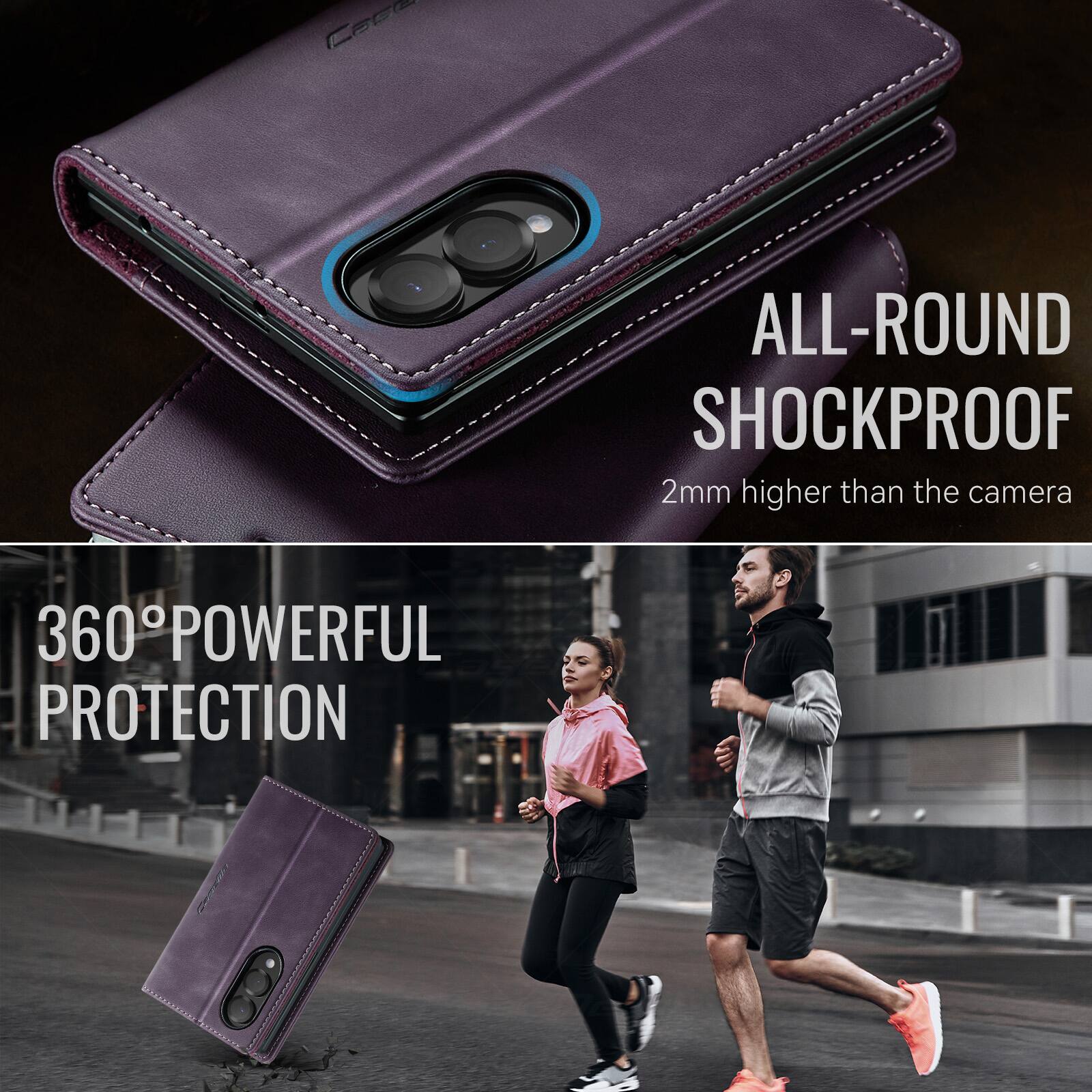ALL-ROUND SHOCKPROOF  
2mm higher than the camera  

360° POWERFUL PROTECTION
