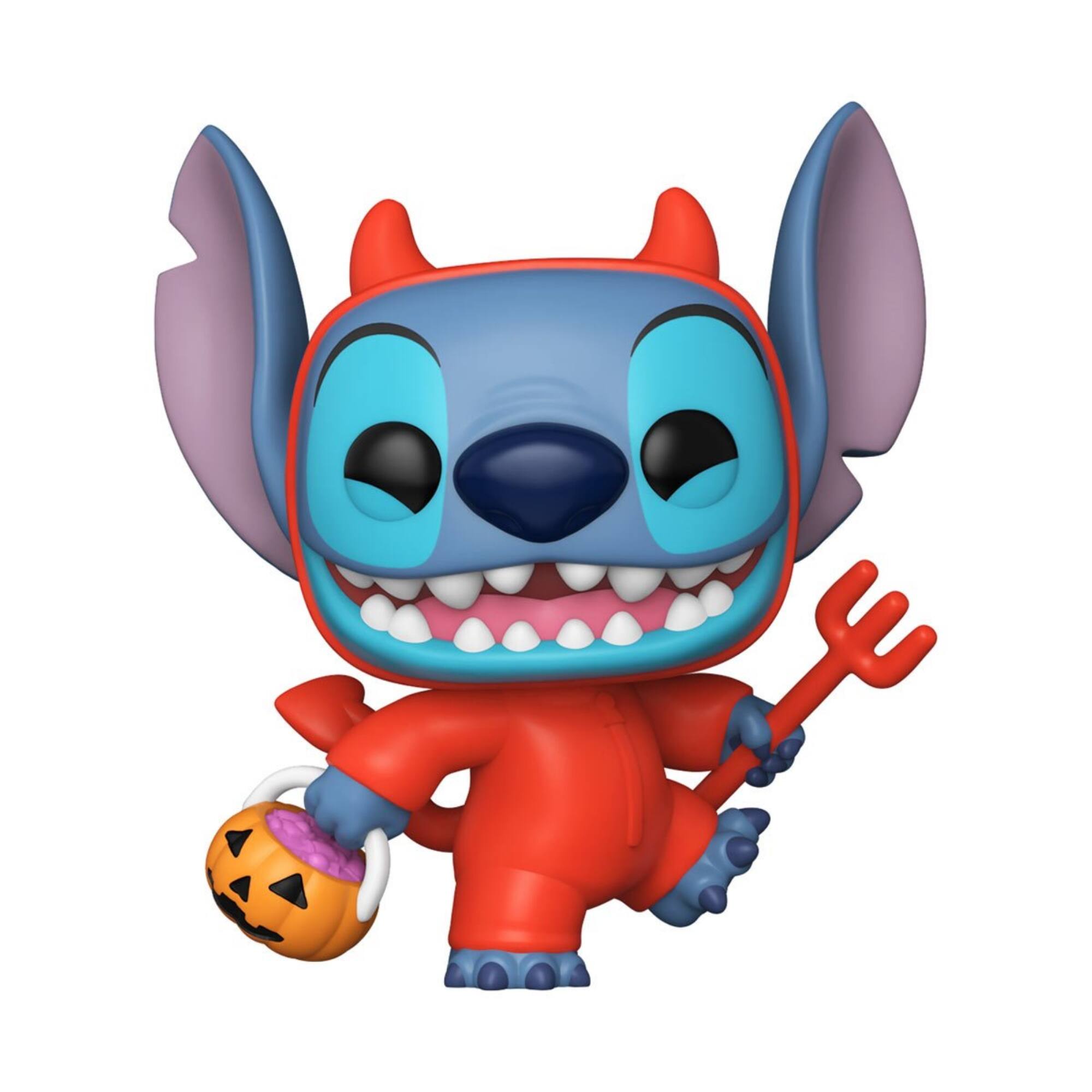 Alt View 1. Funko - Lilo & Stitch Devilish Stitch - Entertainment Earth Exclusive Funko Pop! Vinyl Figure #1701 - Red.
