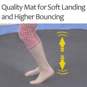 Quality Mat for Soft Landing and Higher Bouncing