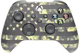 ProControllers - Custom Wireless Controller for Xbox Series X|S, Xbox One, & PC - Camo Flag