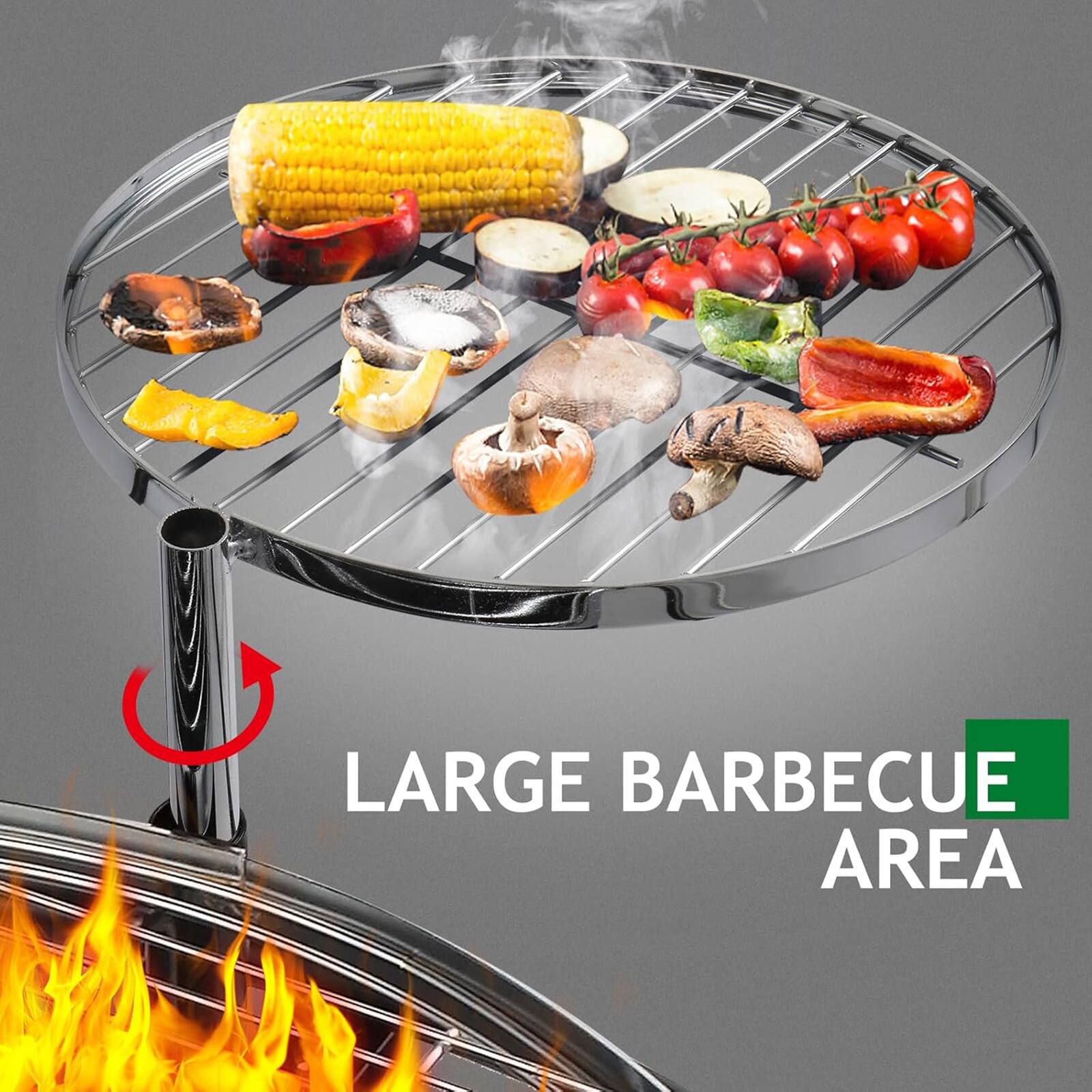 LARGE BARBECUE AREA