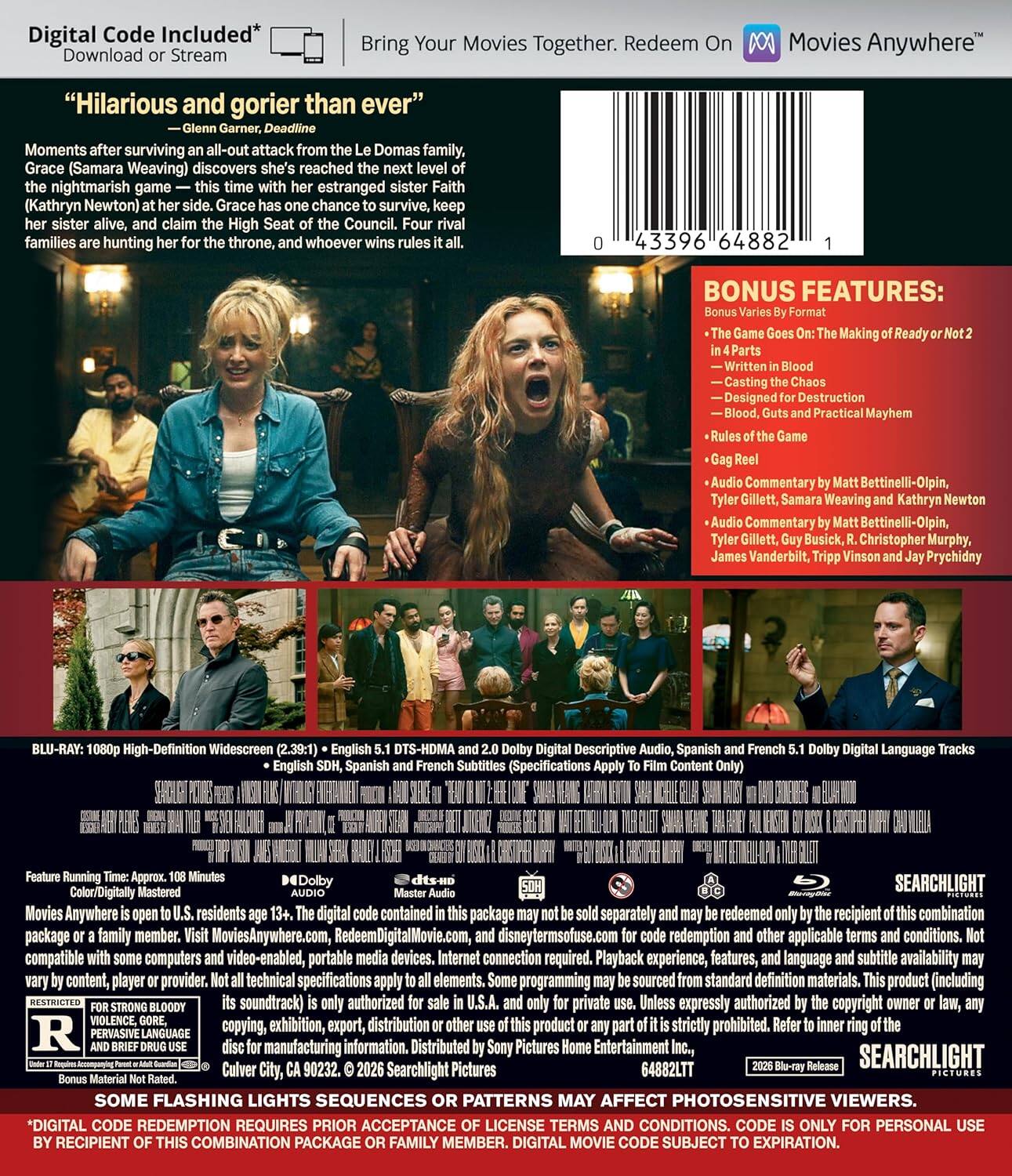 Alt View 1. Ready or Not 2: Here I Come   - BLU-RAY.
