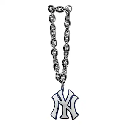 Front. MOJO - New York Yankees Fan Chain - Multicolor.