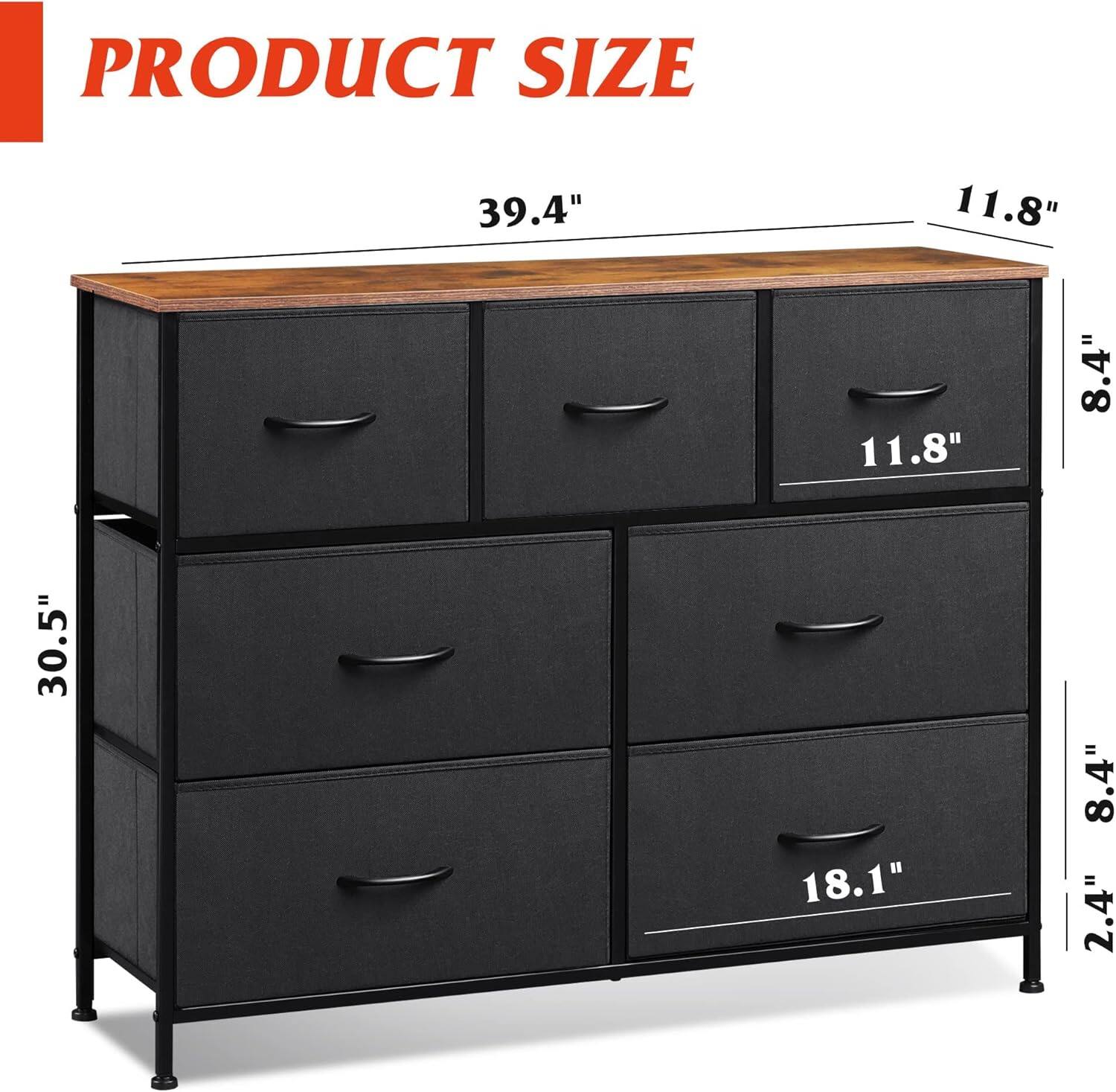 PRODUCT SIZE  
39.4" x 11.8" x 11.8" x 8.4" x 30.5" x 18.1" x 8.4" x 2.4"