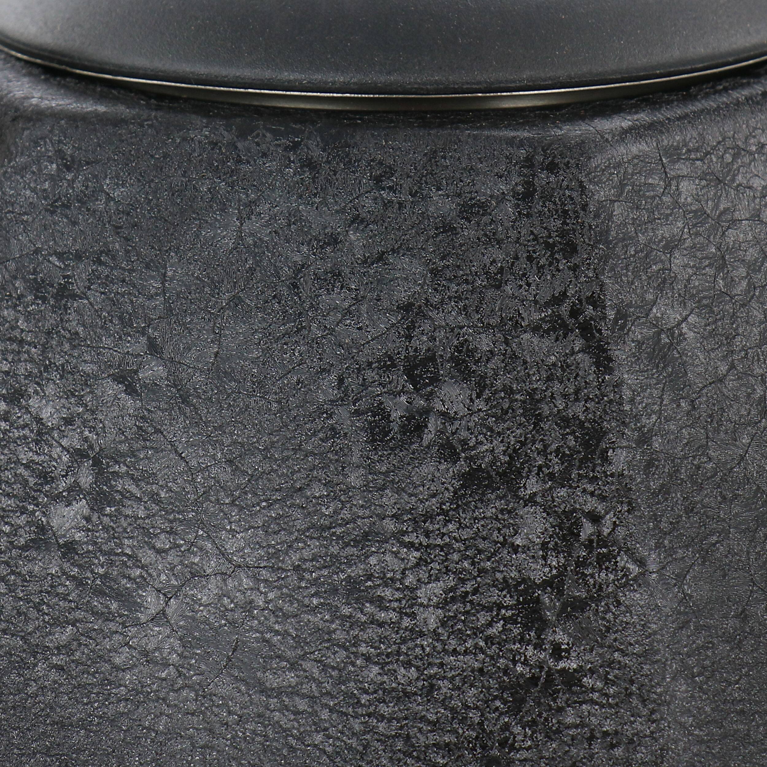 Alt View 3. Mr. Coffee - Mr. Coffee 3 Quart Stainless Steel Whistling Tea Kettle with Stay Cool Handle in Black - Black.