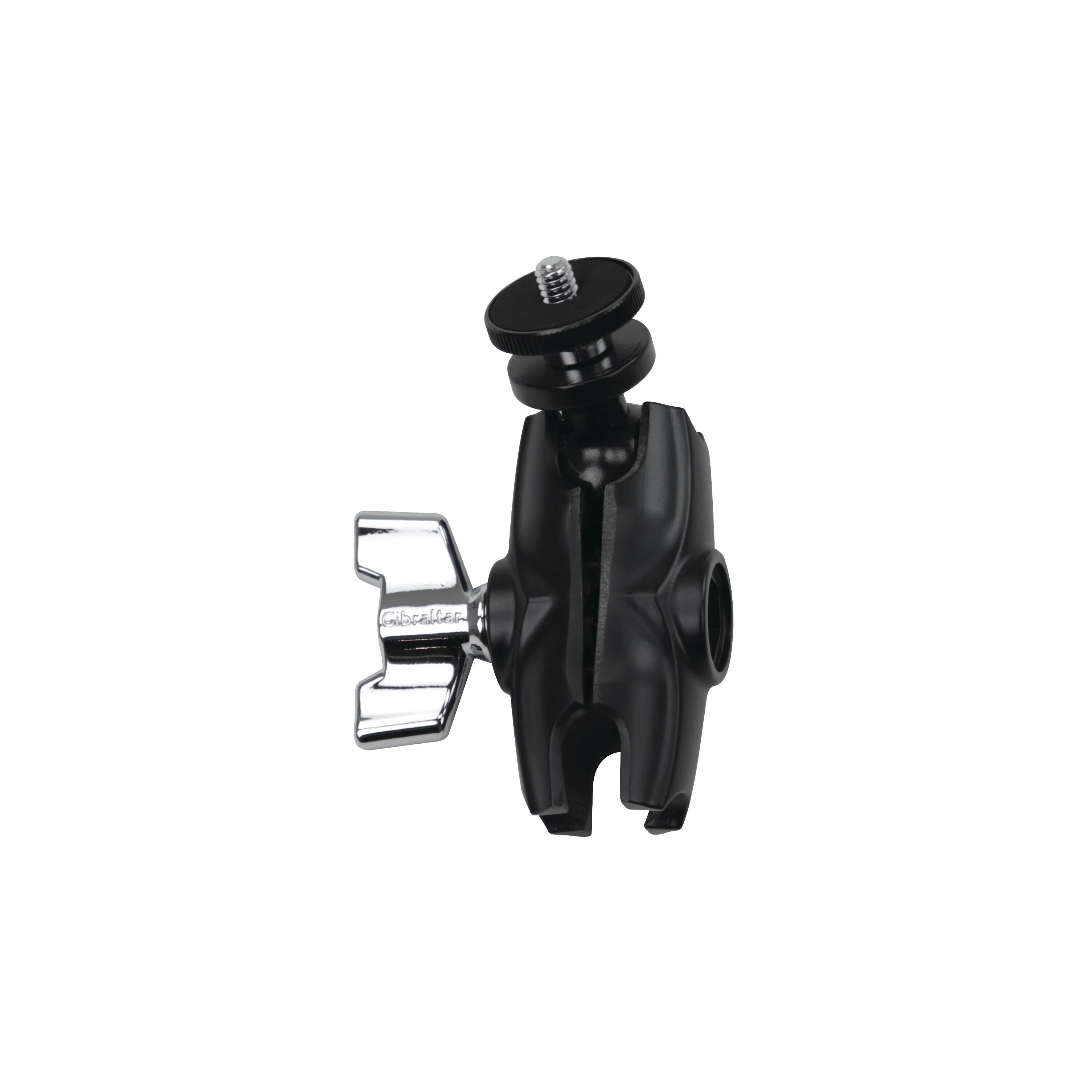 Front. Gibraltar Hardware - Dual Adjust Video Mount (6mm), Fits Most 6mm Compact Video Cameras,  Adjustable, Durable & Sturdy.