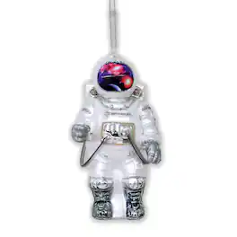 OrnamentallyYou - Astronaut Glass Christmas Ornament - Multi-colored