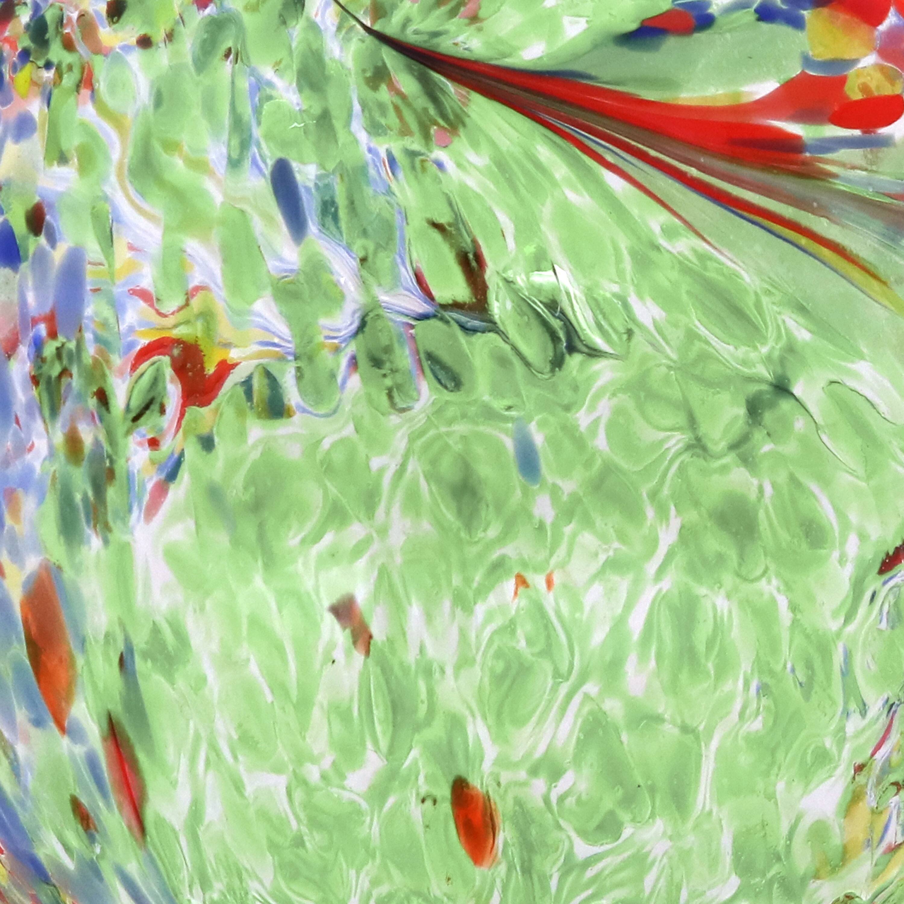 Alt View 5. Sunnydaze - Glass Gazing Globe - 10 in - Set of 2 - Green Artistic.