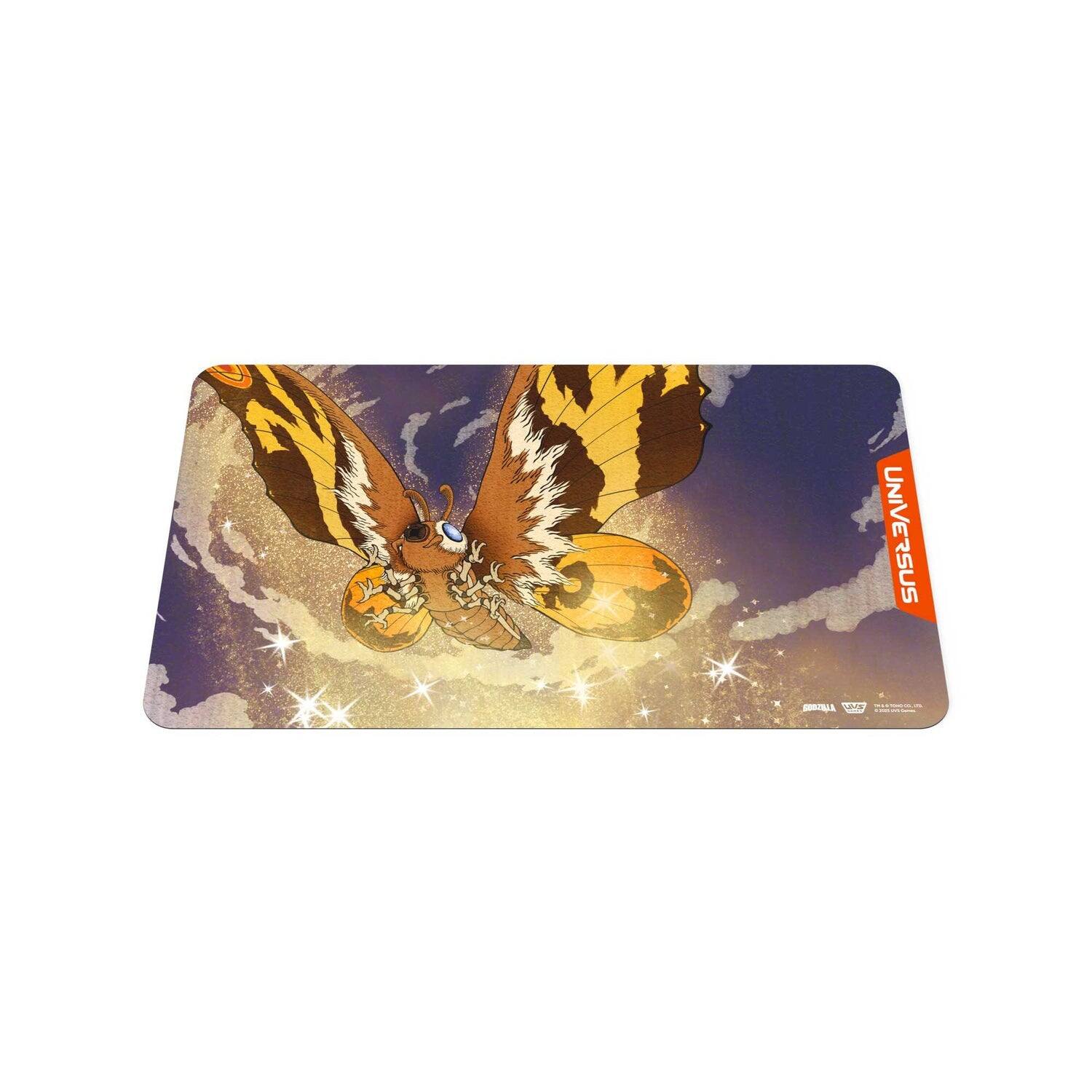 Alt View 1. UniVersus - Universus TCG: Godzilla Reign of Kaiju - Mothra Divine Moth Playmat.