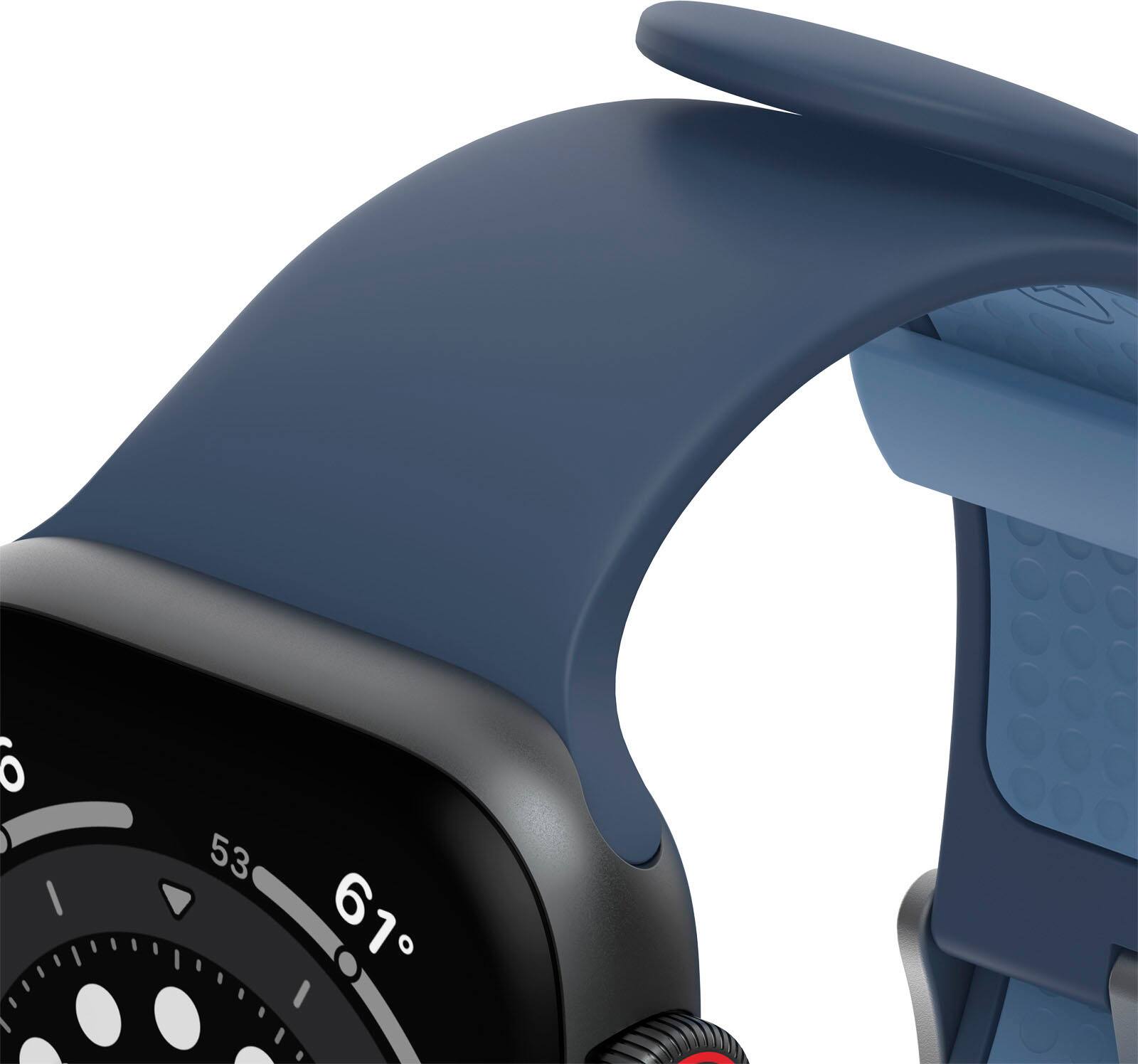 Alt View 11. OtterBox - Apple Watch Band 44/45/46mm Blu - Baby Bluejeans.